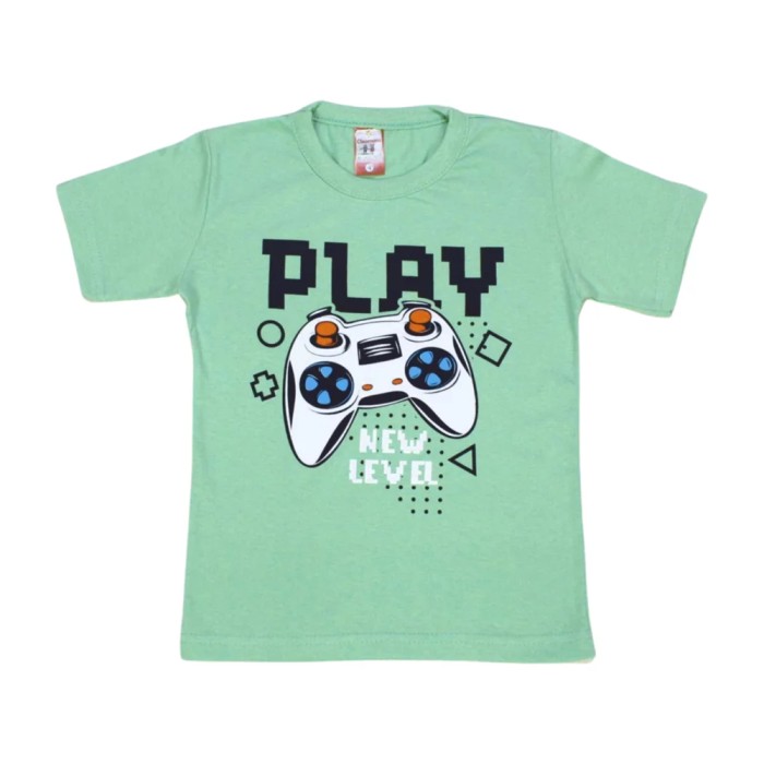 Camiseta Manga Curta Estampa com Silk 96 – Cleomara