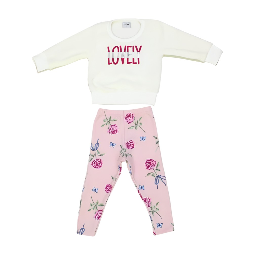 Conjunto Longo Feminino Blusão em Pêlo e Legging Molecotton Lovely 313281 – Rovitex