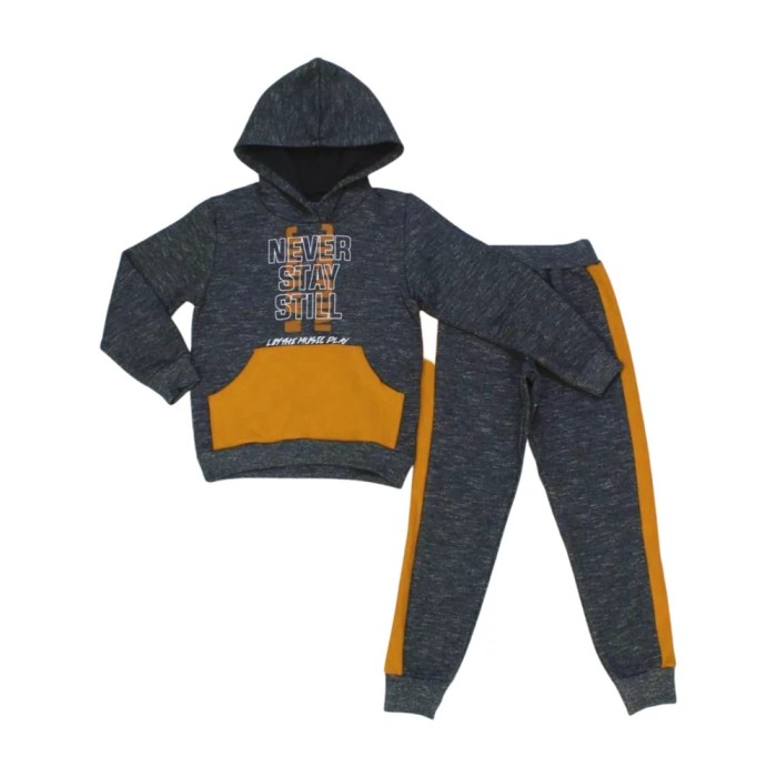 Conjunto Masculino Moletom com Bolso Estampado Never 4249 – Bicho Bagunça