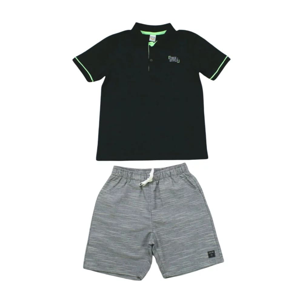 Conjunto Masculino Polo e Bermuda Sarja 46667 – Boca Grande