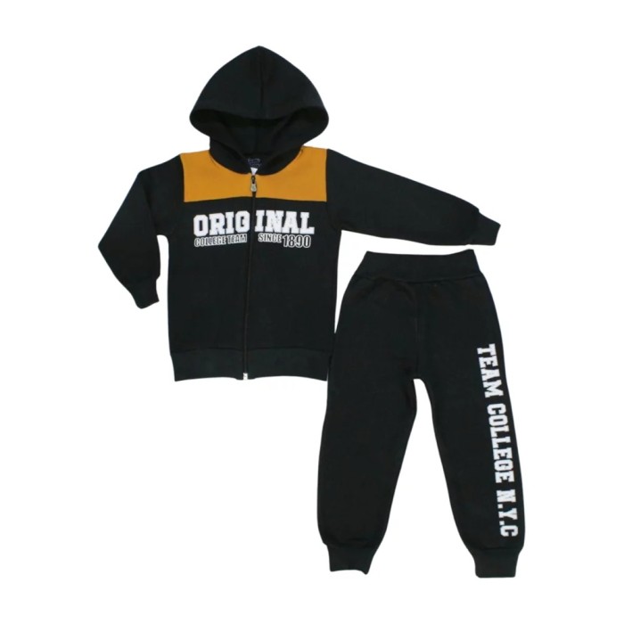 Conjunto Moletom Masculino Aberto Estampado Original 2247 – Bicho Bagunça