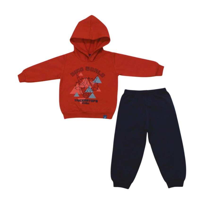 Conjunto Moletom Masculino Dino com Capuz 62455 – Rei Rex