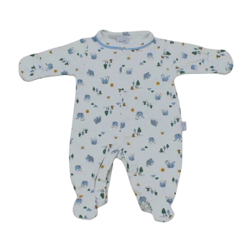 Macacão Suedine Longo Masculino Estampado  91022 – Piu Piu