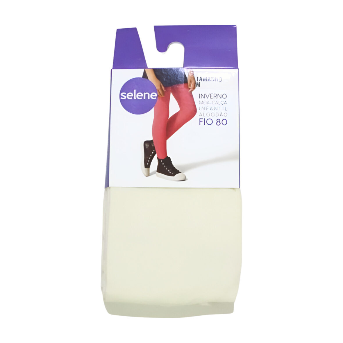 Meia Calça Infantil Fio 80 Lisa 9555 – Selene