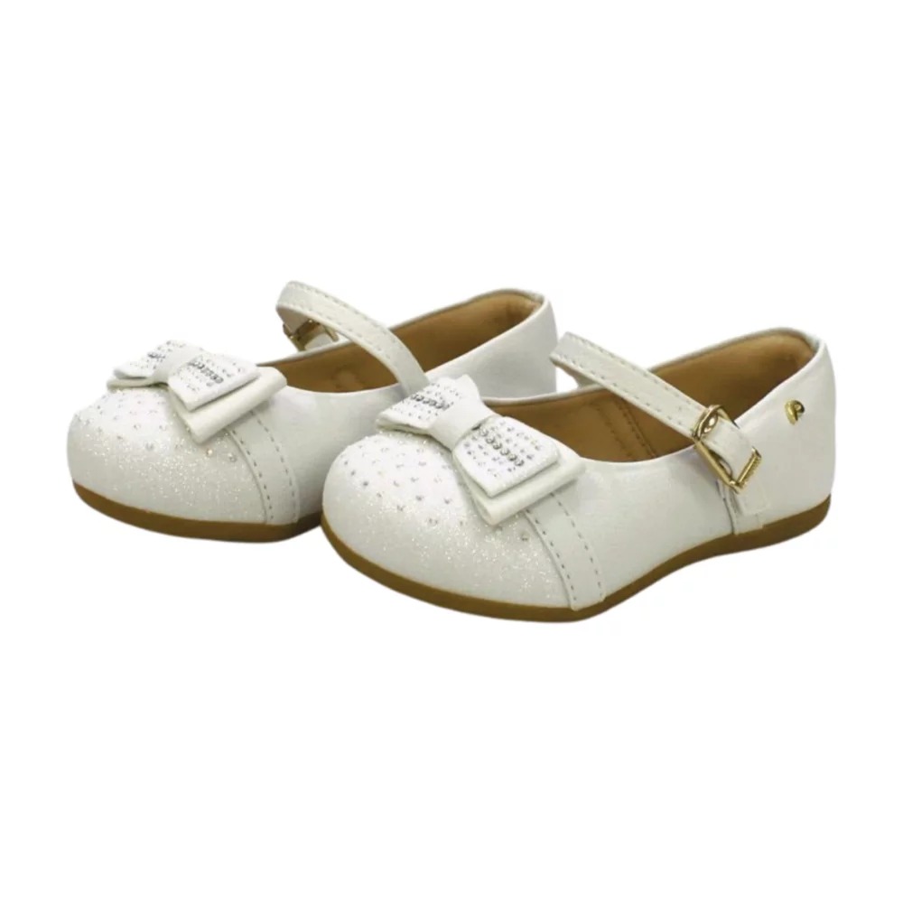 Sapatilha Social Angel com Laço e Strass 41021 – Pampili