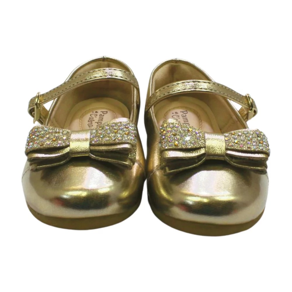 Sapatilha Social com Strass no laço 41020 – Pampili
