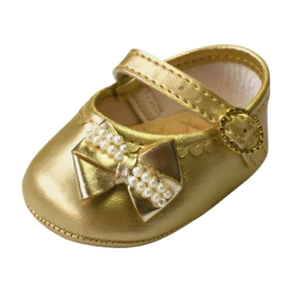 Sapato Feminino com Laço e Pérolas 110014 – Pimpolho