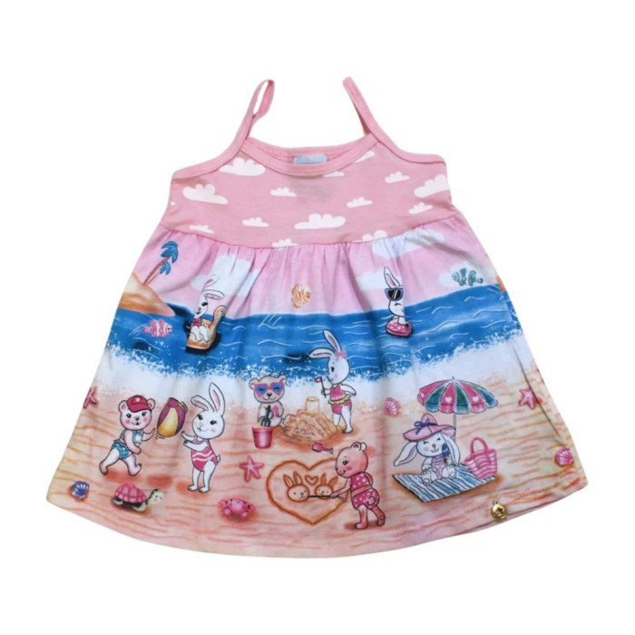 Vestido de Alça Nuvem 43003 – Alenice