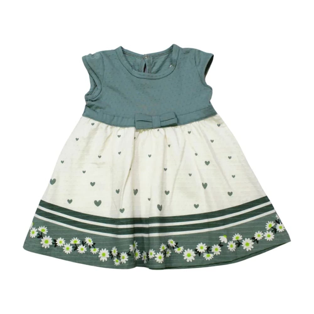 Vestido Manga Curta Corações 39453 – Alakazoo