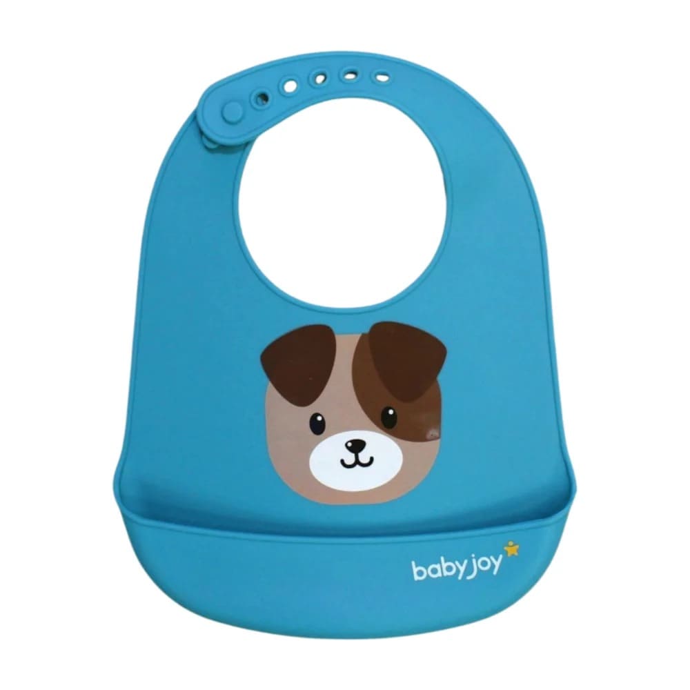 Babador Silicone com Botão Sortido 15036 – Baby Joy