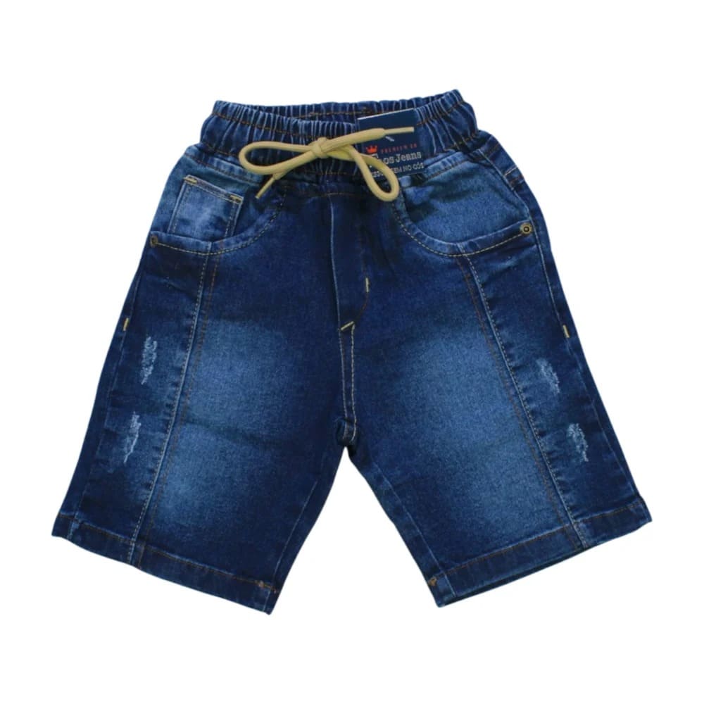 Bermuda Jeans Masculina com Cordão 751 – Faos