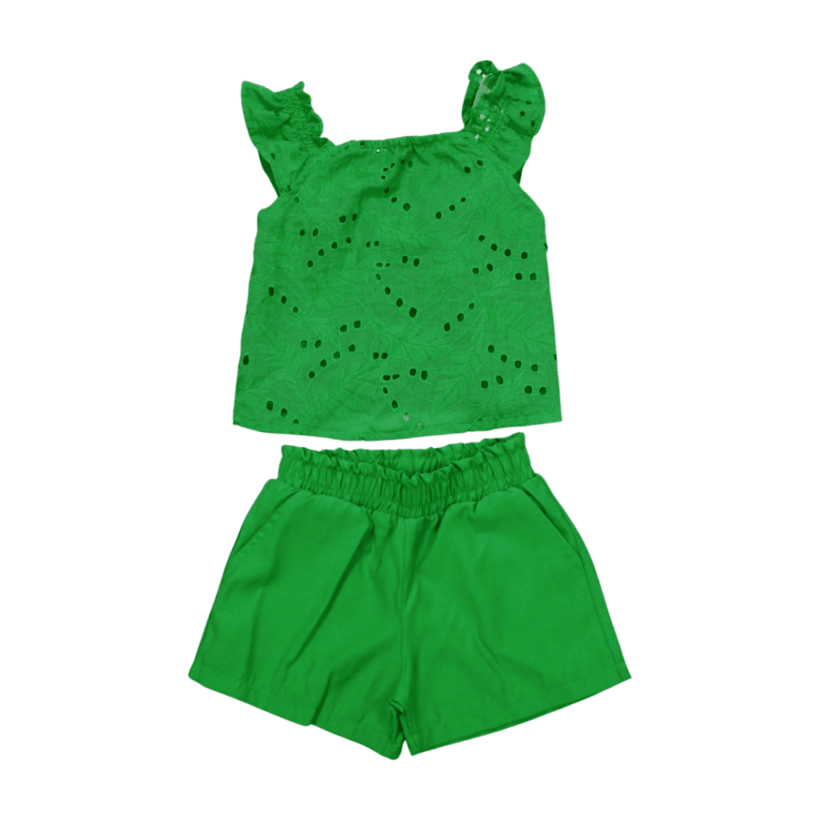 Conjunto Feminino Blusa Lase e Shorts Tecido 385708 – Vrasalon