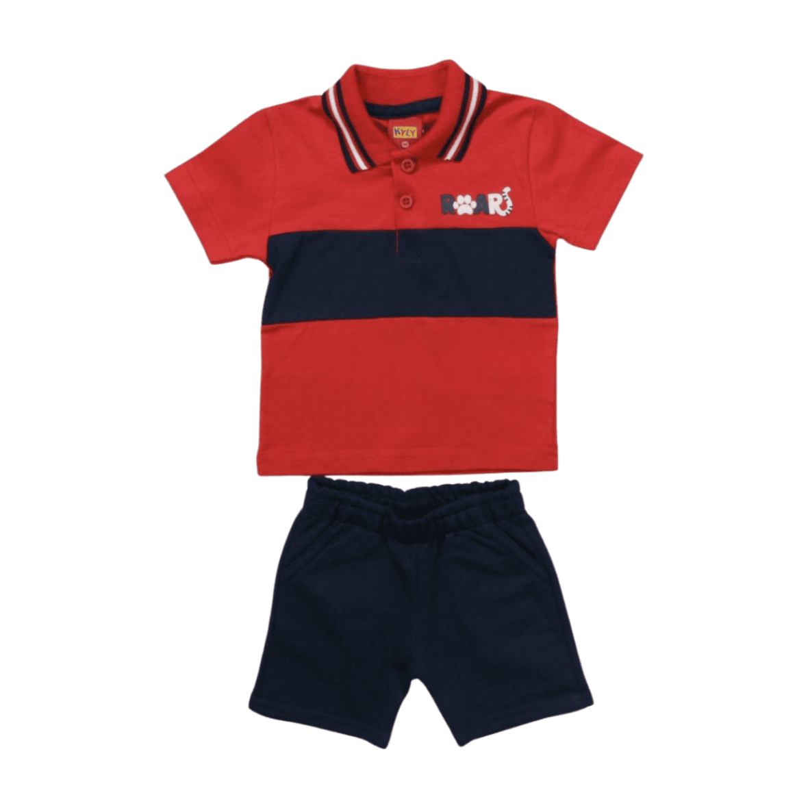 Conjunto Masculino Polo Roars e Bermuda Moletinho 1000371 – Kyly