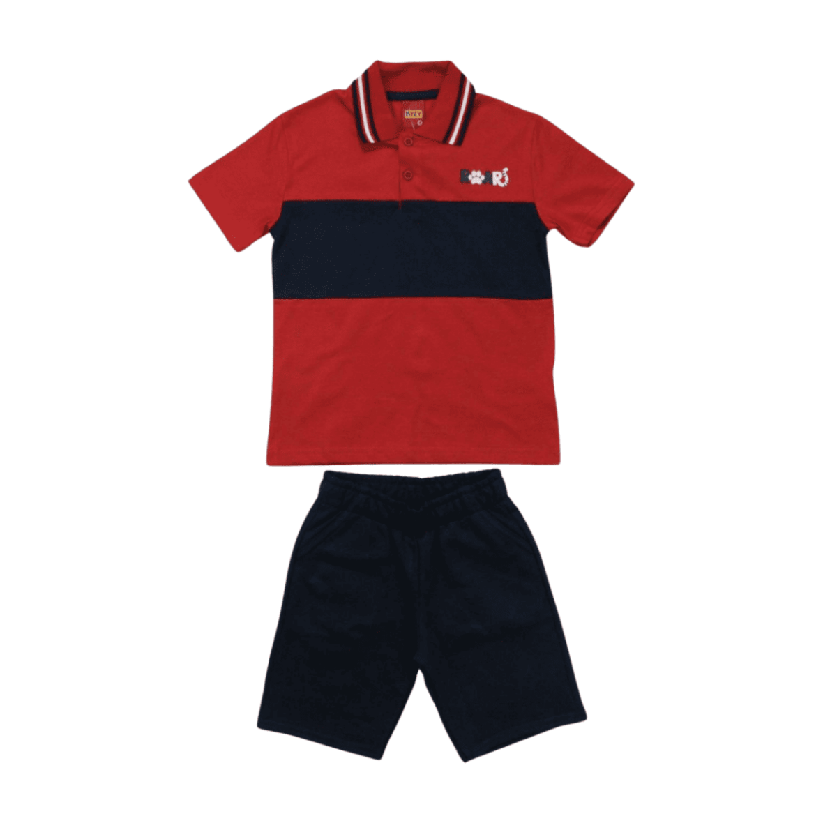 Conjunto Masculino Polo Roars e Bermuda Moletinho 1000371 – Kyly