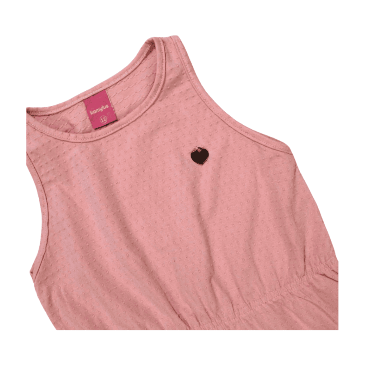 Vestido Cavado com Babado 57146 – Kamylus