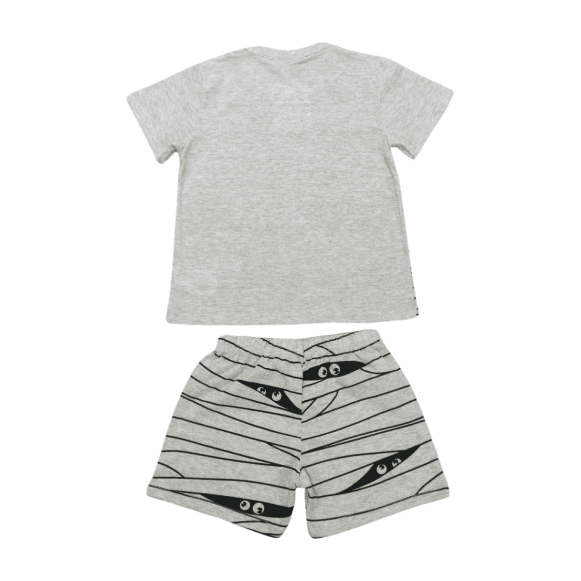 Pijama Curto Masculino Estampa Múmia Brilha no Escuro 22296 – Rollu