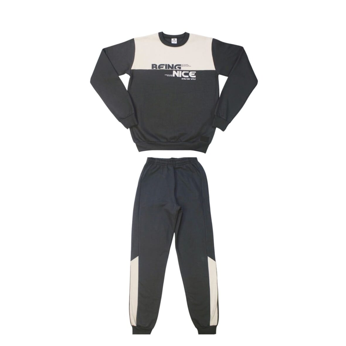 Conjunto Moletom Masculino Being Nice 19081 – Abrange