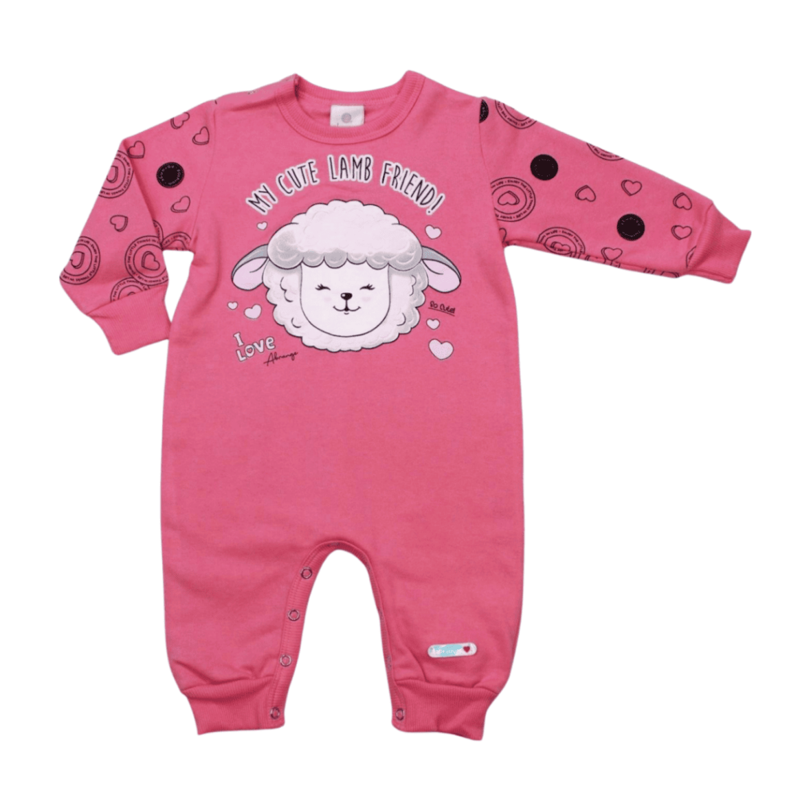 Macacão Moletom Feminino Ovelha 10106 – Abrange