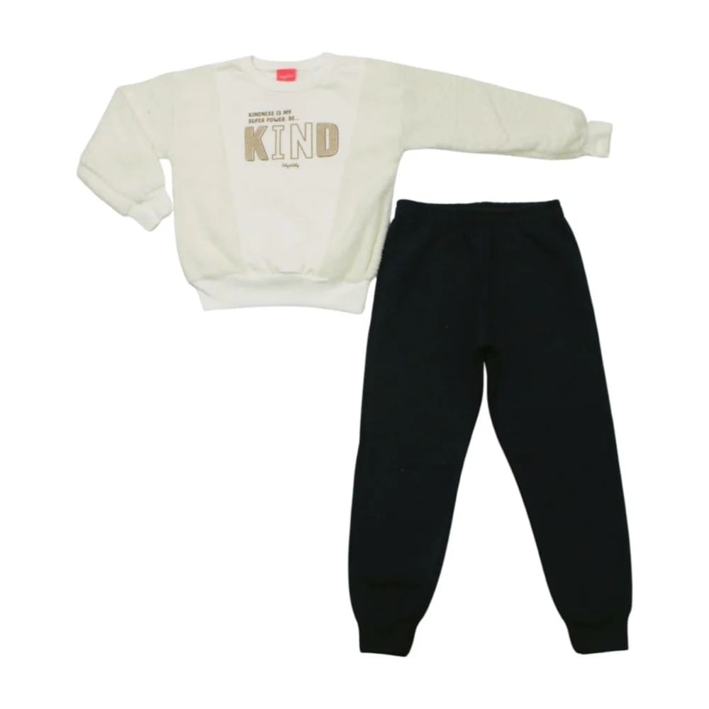 Agasalho Feminino Blusão com Pelúcia Kind 61042 – Kely Kety