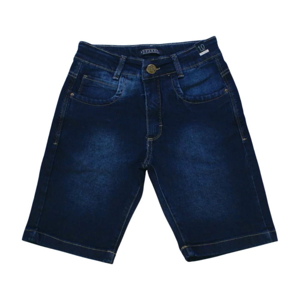 Bermuda Jeans Masculina com Regulagem no Cós 3386 – Paparrel