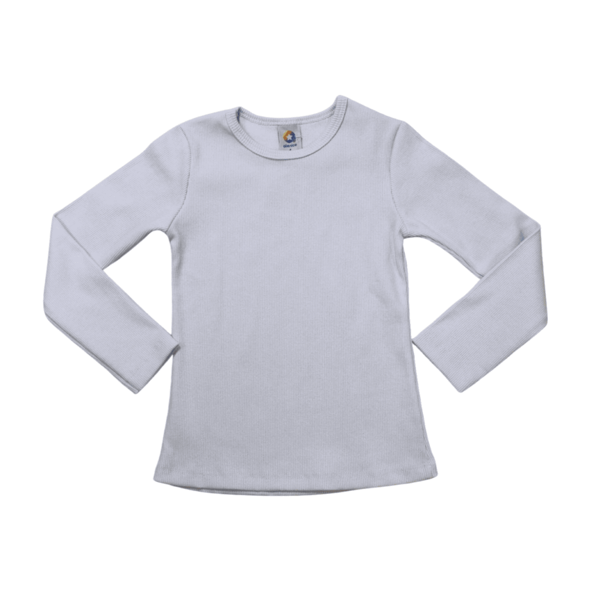 Blusa Manga Longa Canelada Lisa 50089 – Alenice