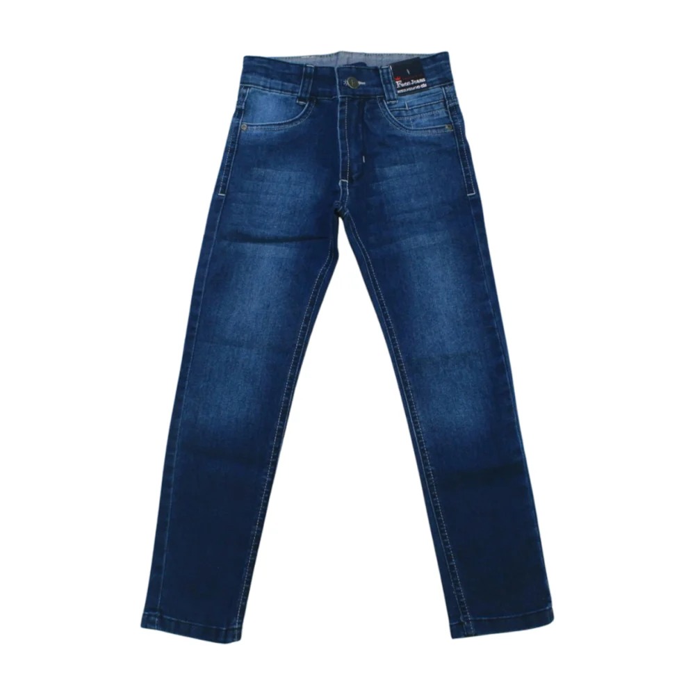 Calça Jeans Masculina com Regulagem no Cós 409 – Faos