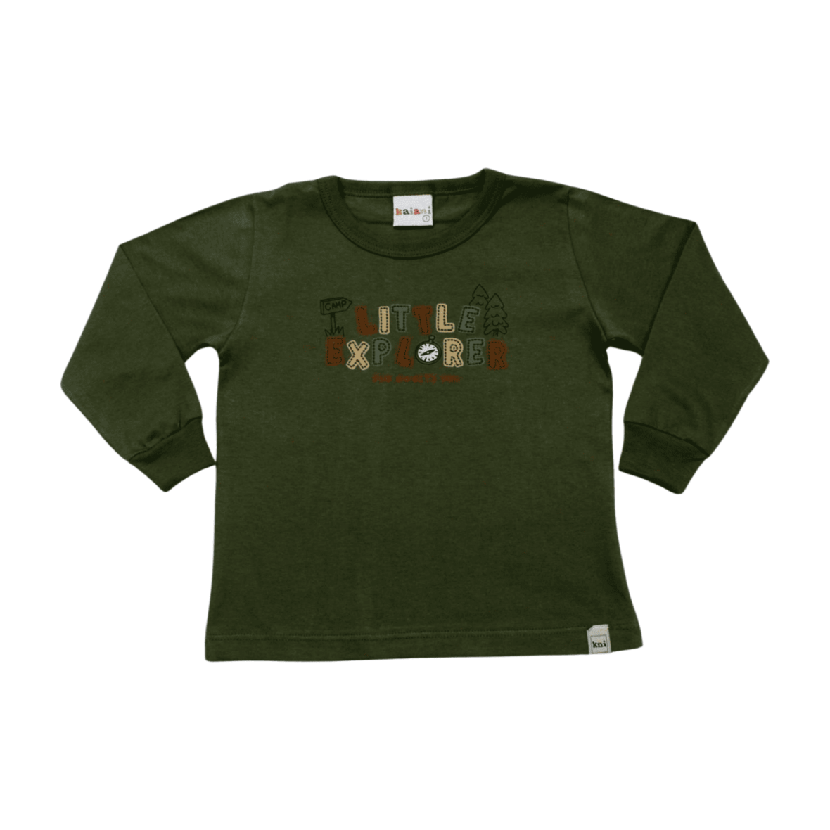 Camiseta Manga Longa Estampa Explore 11717 – Kaiani