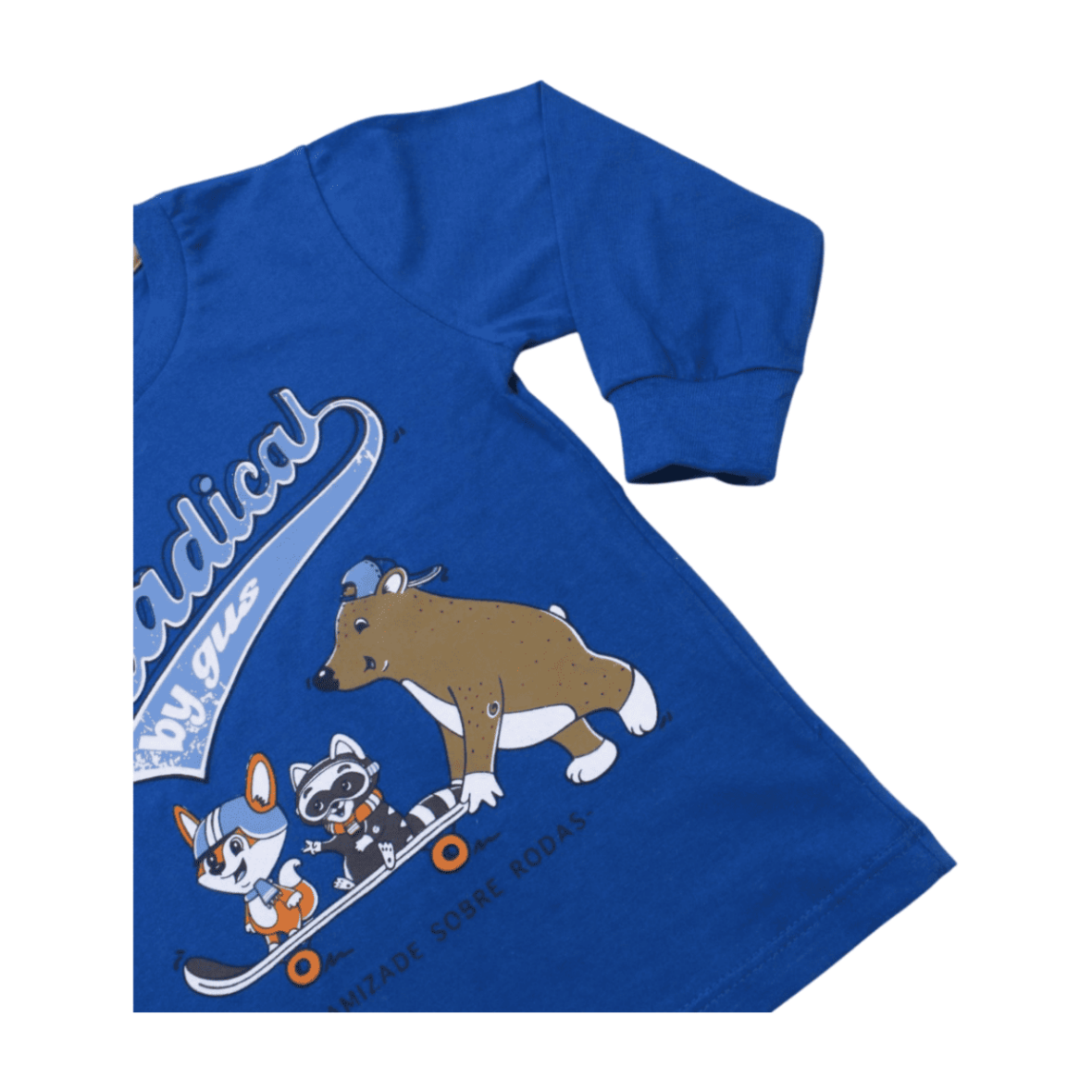 Camiseta Manga Longa Estampa Radical 7075 – By Gus