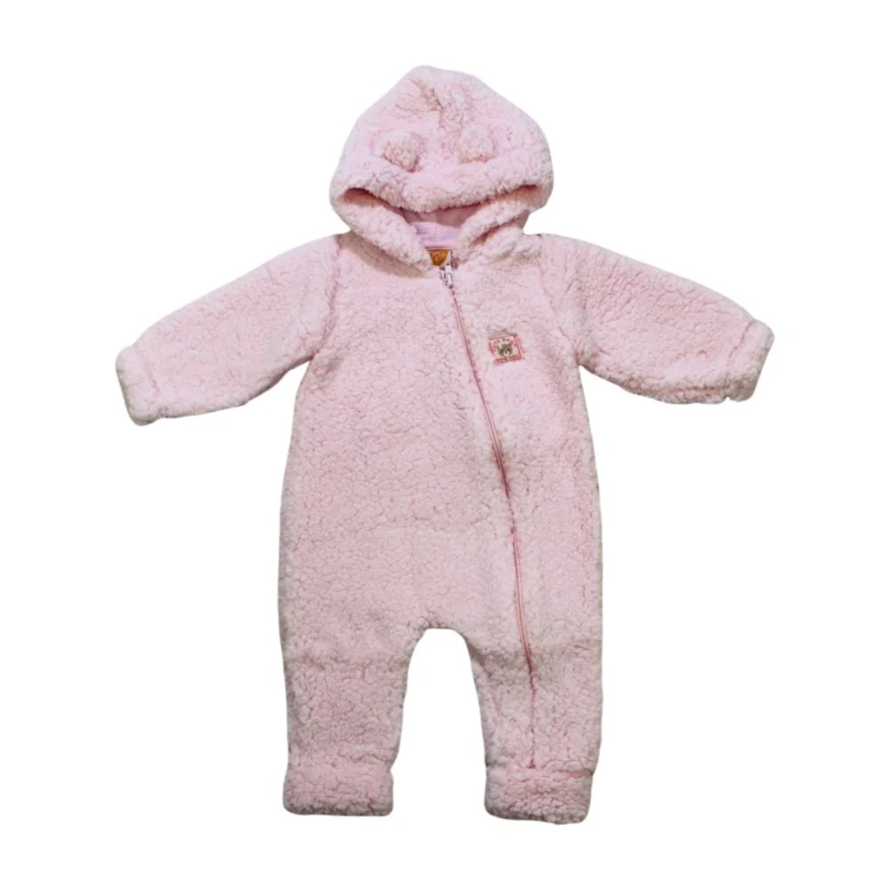 Macacão Feminino Longo Pelúcia 8556 – Time Kids