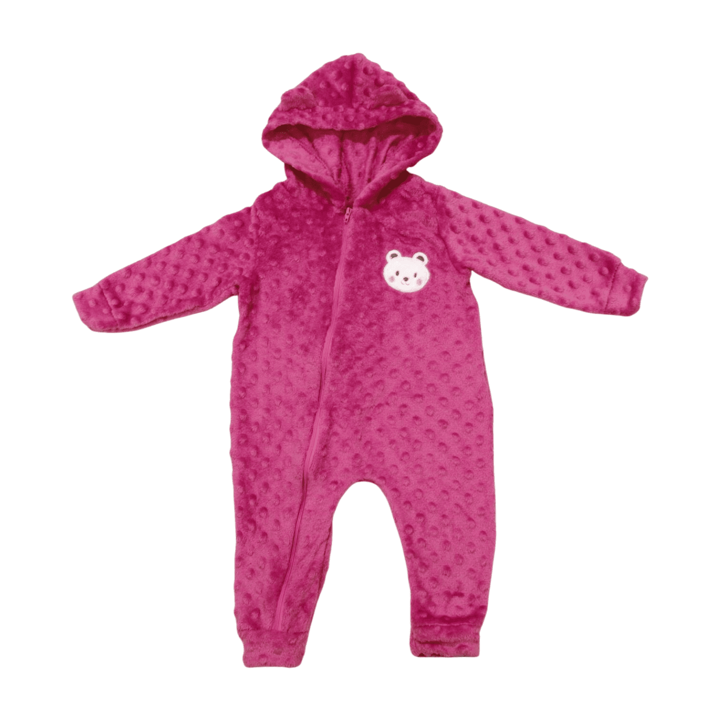 Macacão Pelúcia Feminino Urso Bordado 23118 - Rollu