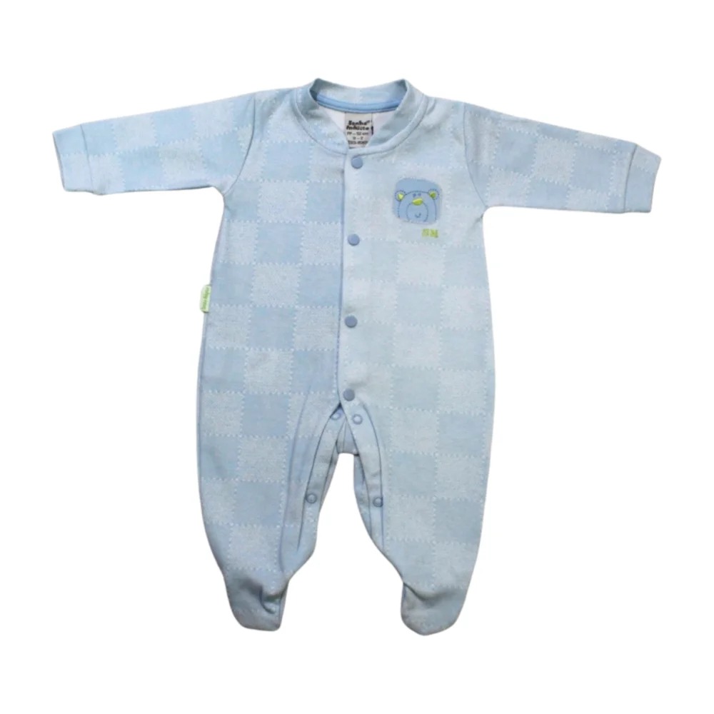 Macacão Suedine Longo Masculino Xadrez 101088 – Sonho Mágico