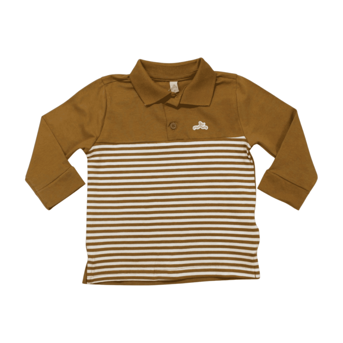 Polo Manga Longa com Listras 31391 – Glinny