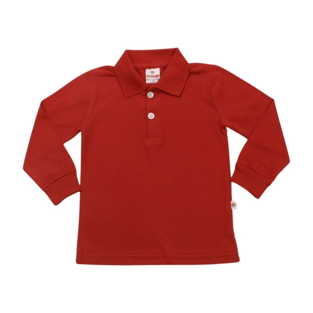 Polo Manga Longa Lisa 80092 – Brandili