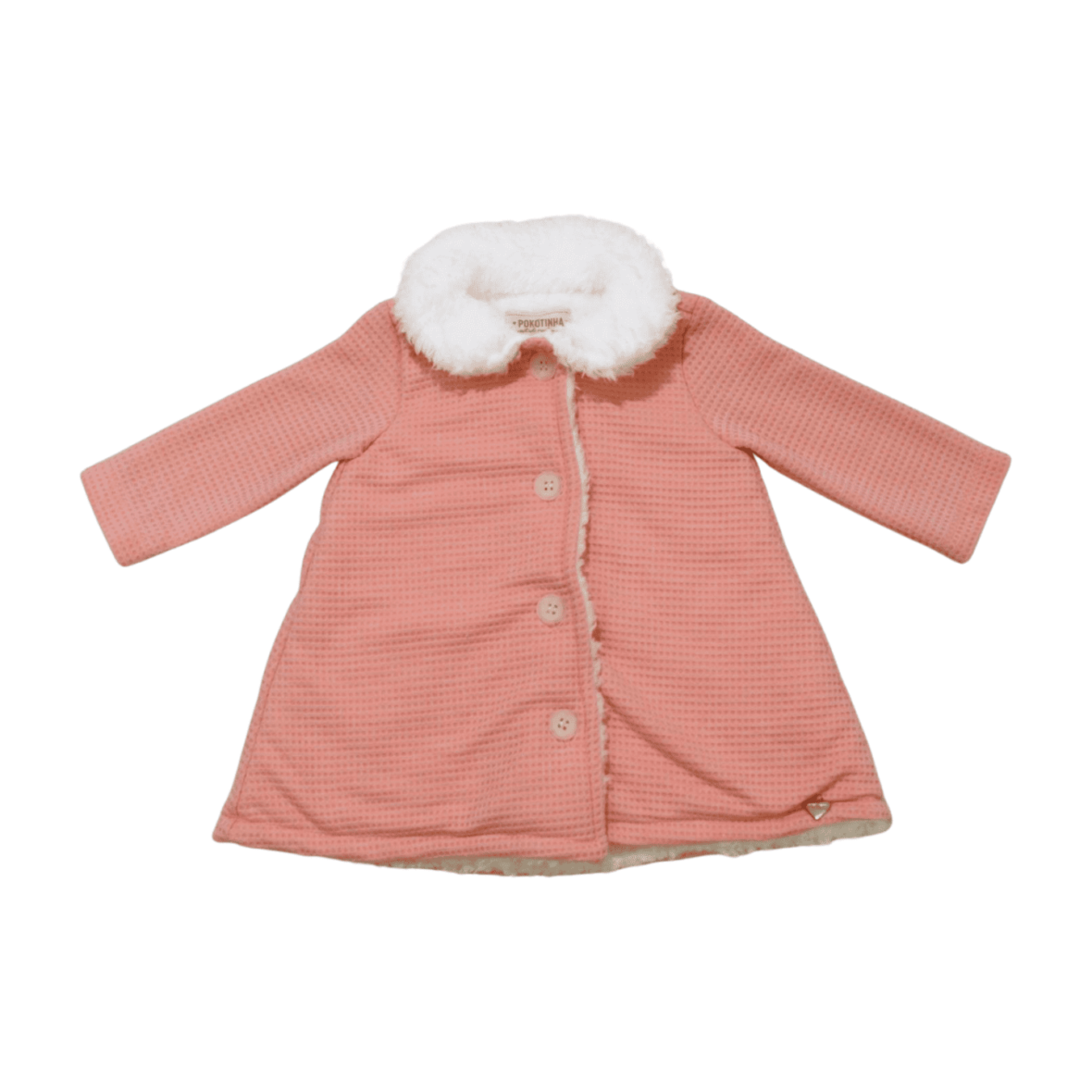 Sobretudo Feminino Texturizado com Pelo 7703 – Pokotinha