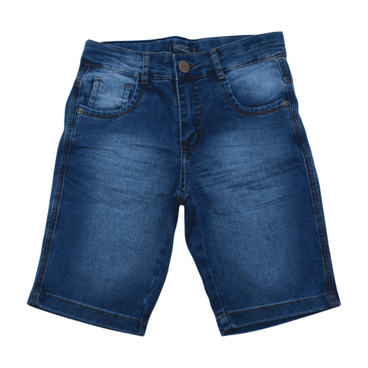 Bermuda Jeans Masculina Regulagem no Cós 281 - Revert