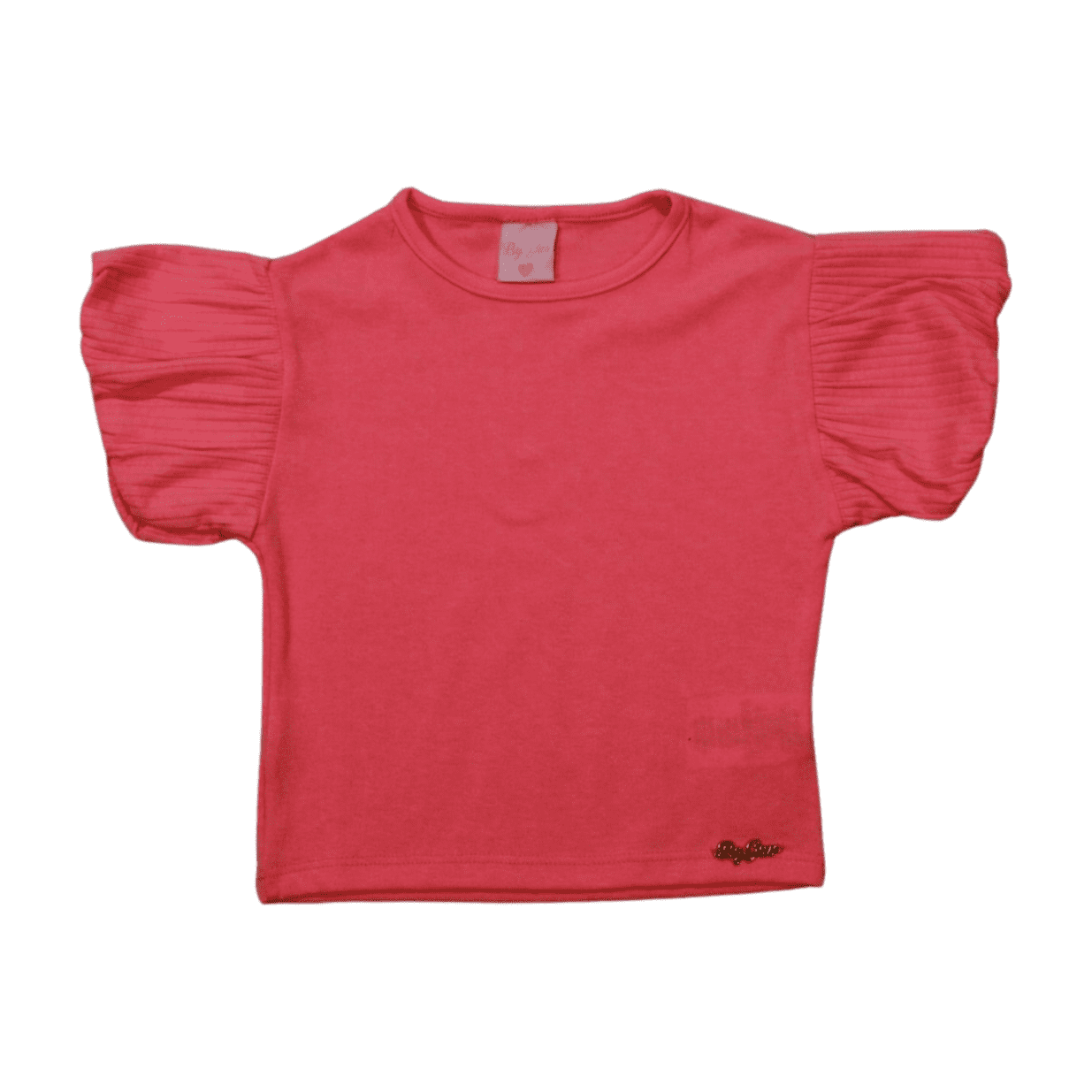 Blusa Manga Curta Lisa 6785 - By Gus