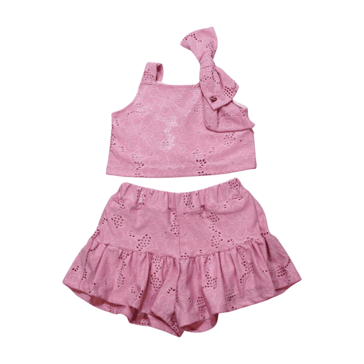 Conjunto Feminino Blusa e Shorts Lese 7327 - Pokotinha