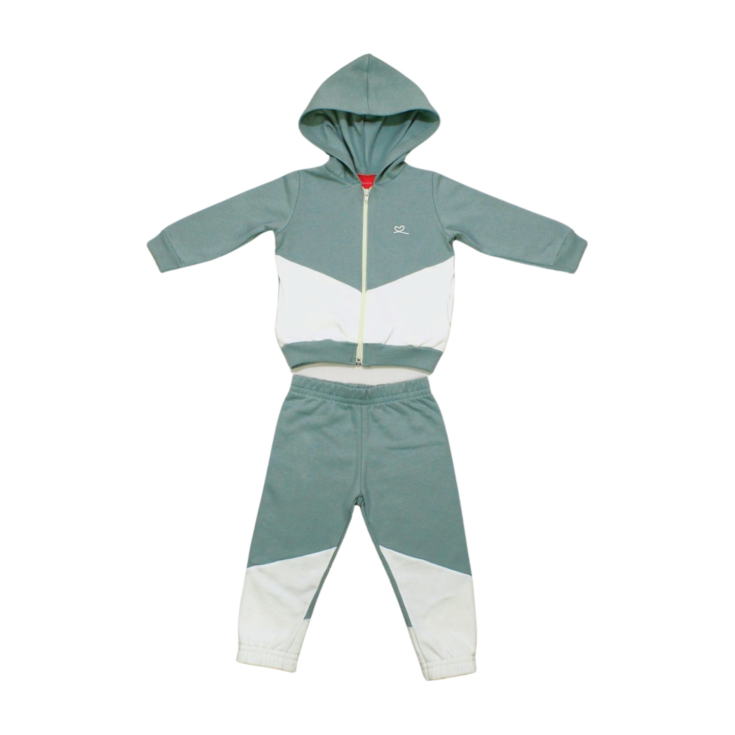 Conjunto Moletom Feminino Bordado Coração 60463 - Kely kety