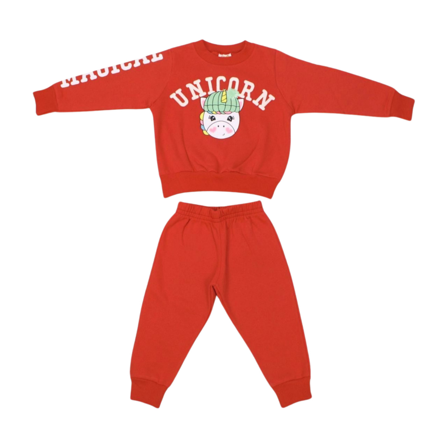 Conjunto Moletom Feminino Estampa Unicórnio 22115 - Jocaju