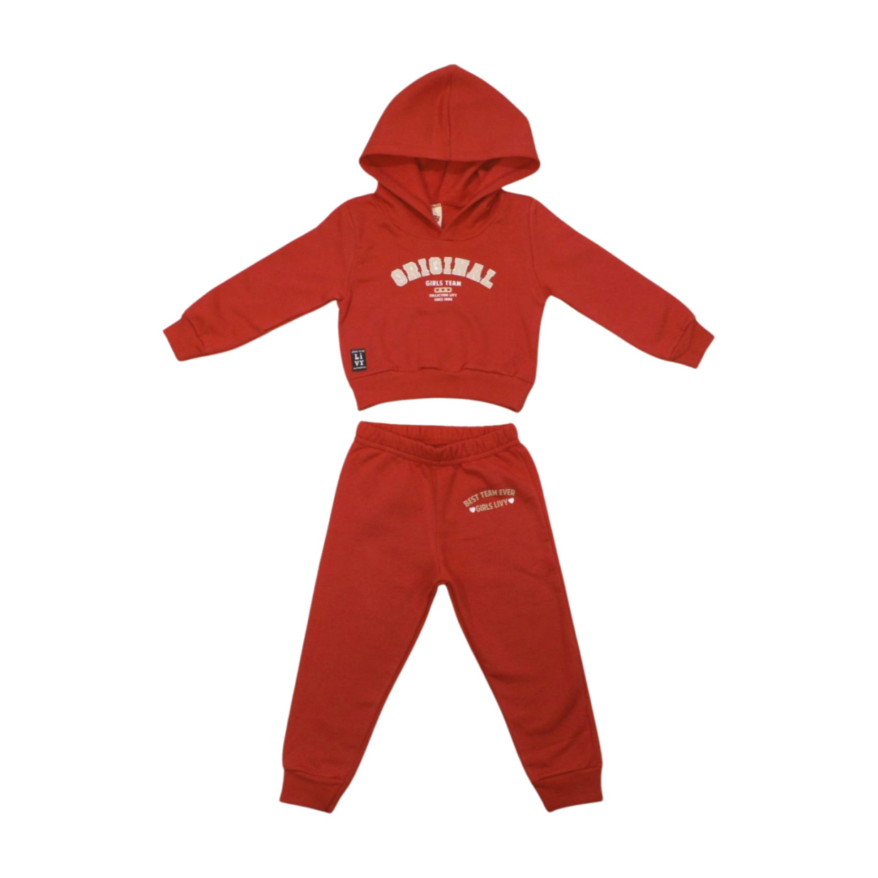 Conjunto Moletom Feminino Original com Capuz 8397 - Livy