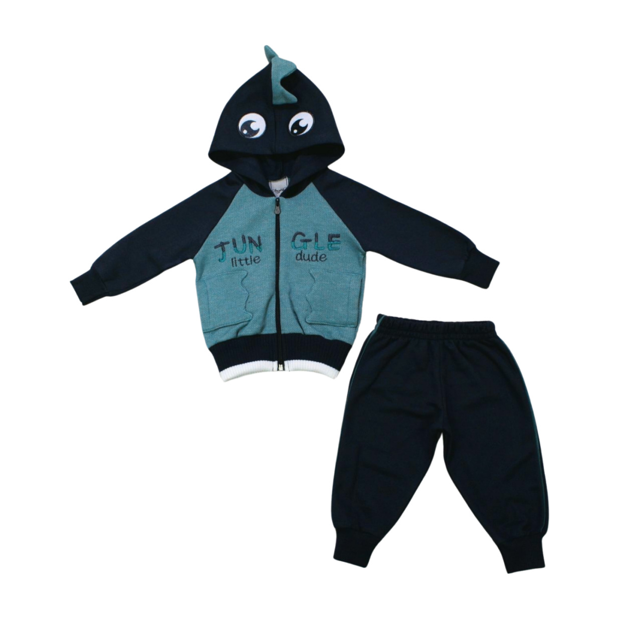 Conjunto Moletom Masculino Capuz Carinha 28589 - Angerô