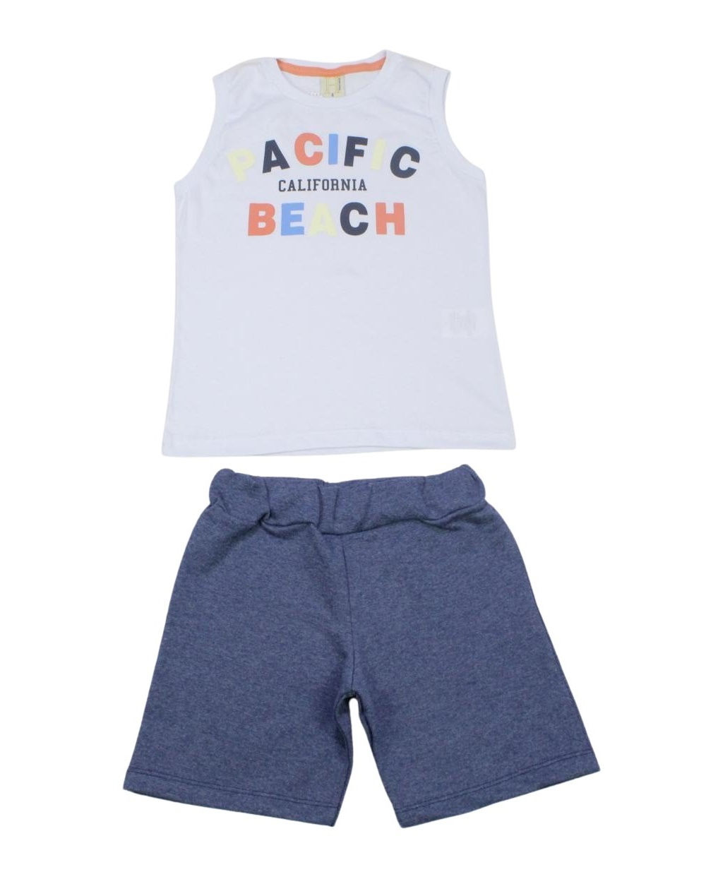 Conjunto Masculino Regata California e Bermuda Moletinho - 13272 - Hrradinhos