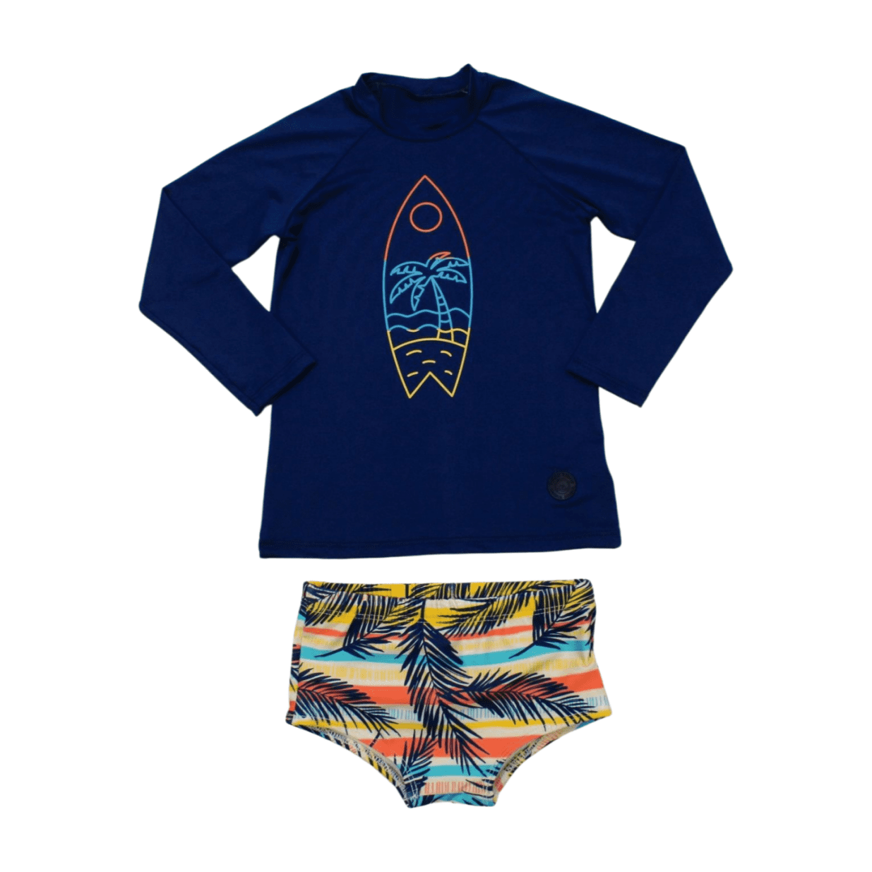 Conjunto Sunga Boxer e Camiseta Térmica Estampada 46962 - Kamylus