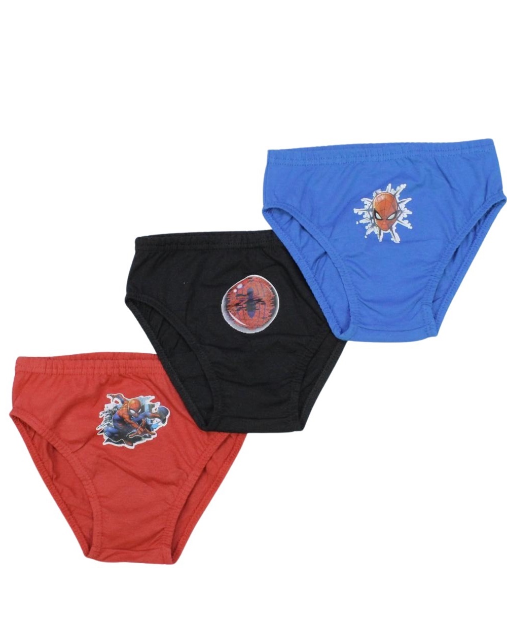 Kit Cuecas Estampadas Homem Aranha 3 Peças 02050084 - Evanilda