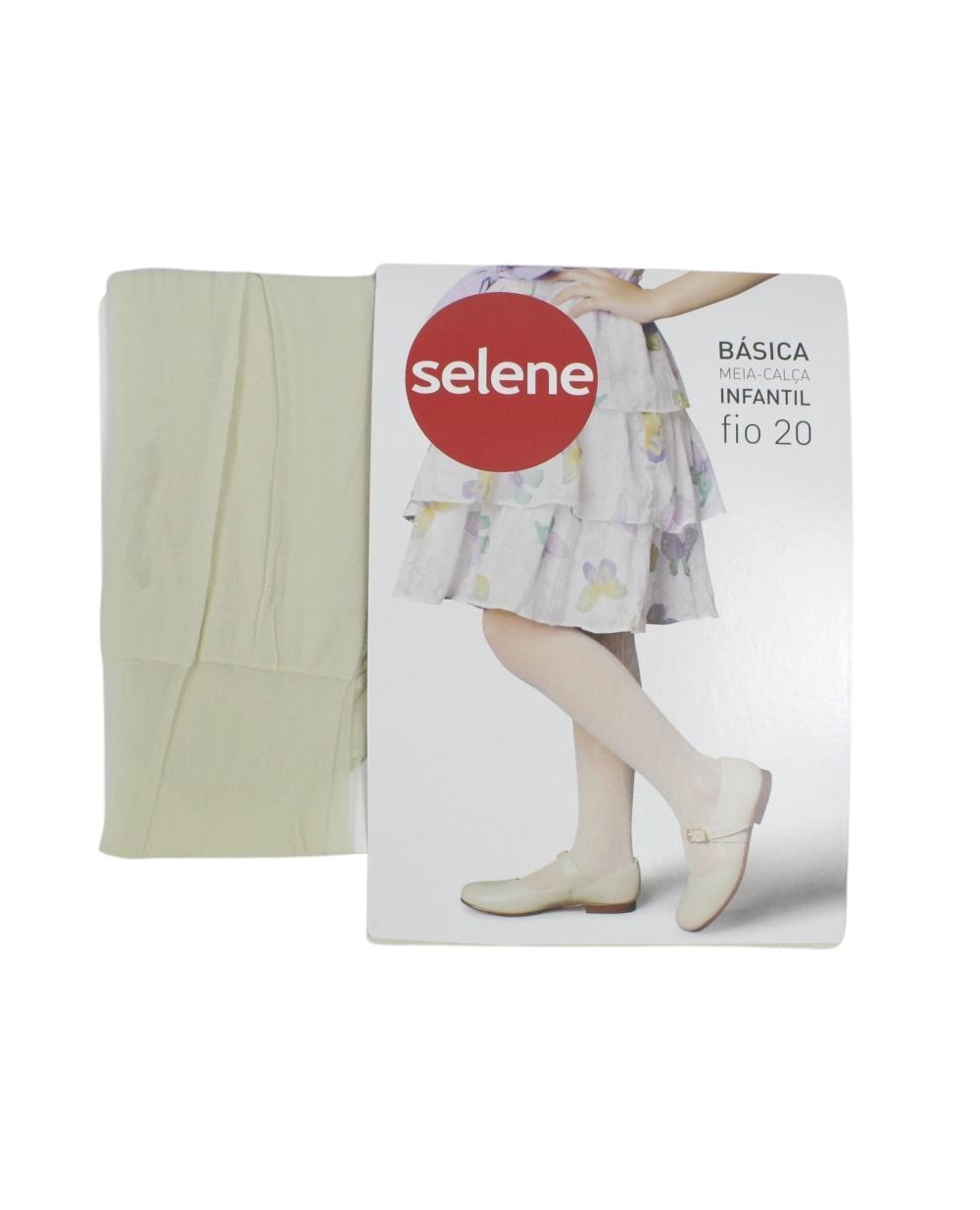 Meia Calça Infantil Básica Fio 20 9600 - Selene