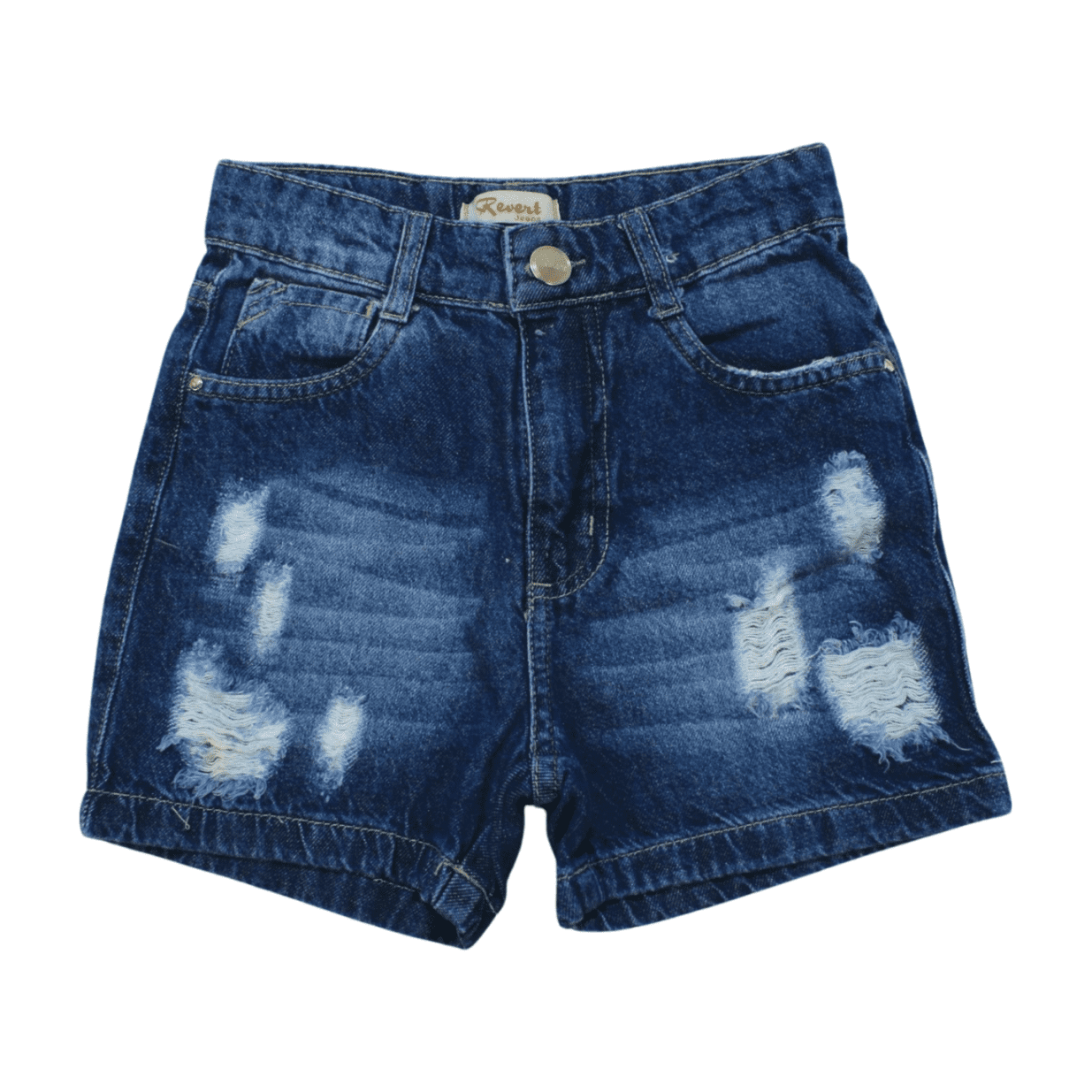 Shorts Jeans Feminino com Rasgos 142 - Revert