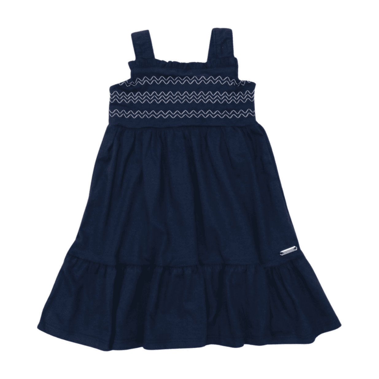 Vestido Alça com Babados 26360 - Brandili