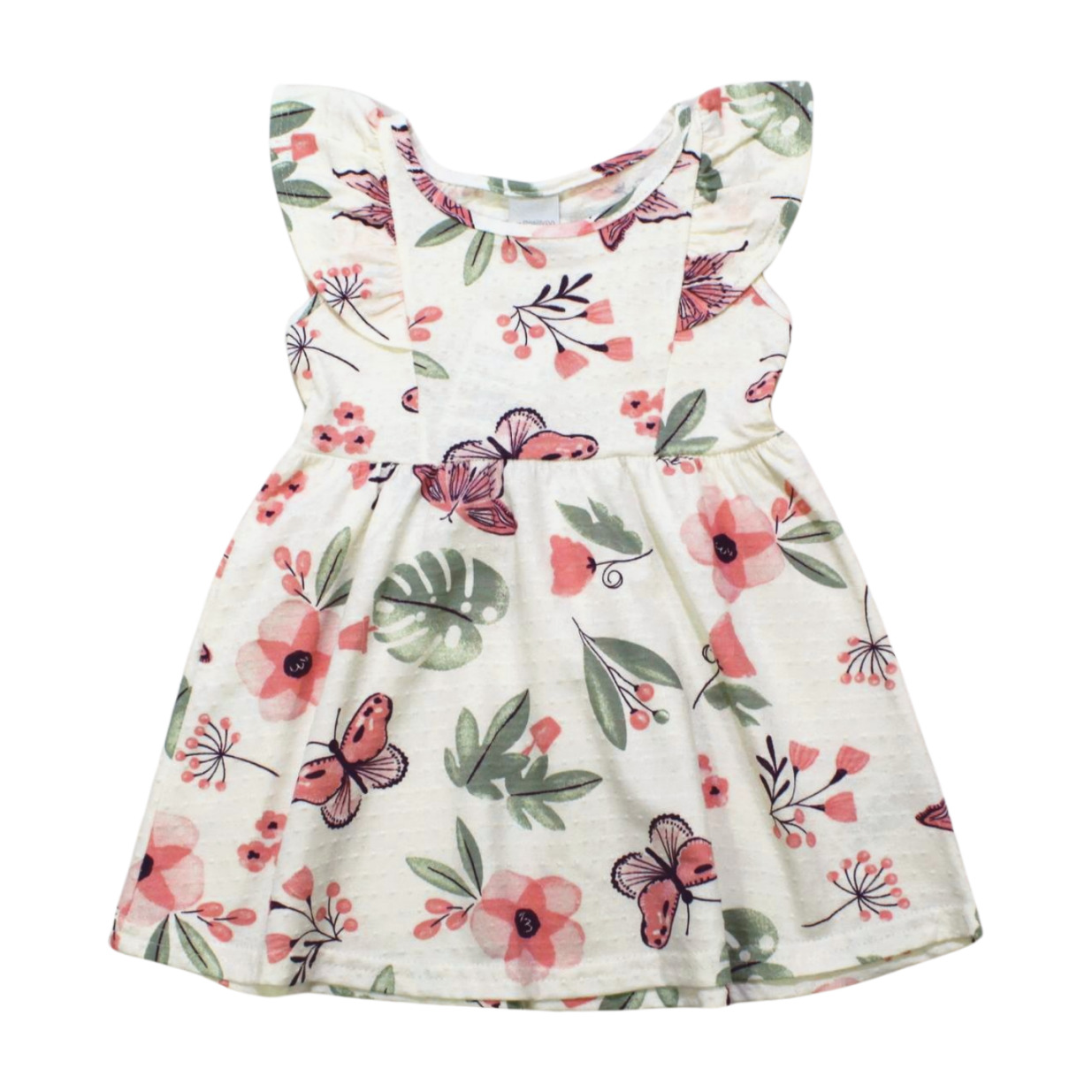 Vestido Estampado Borboletas 67955 - Alakazoo