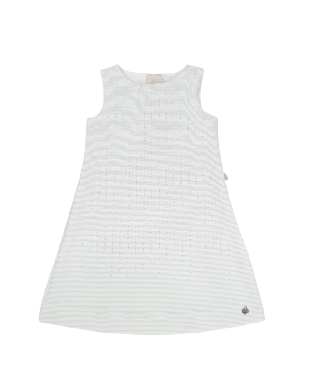 Vestido Jacquard com Lurex e Strass 6026 - Kiki Xodó