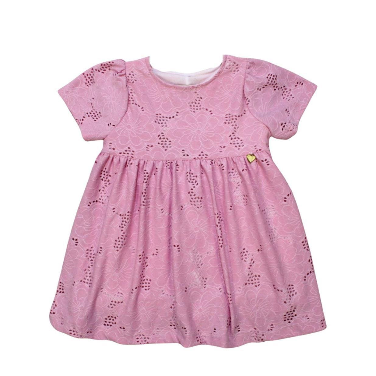 Vestido Lese Manga Curta 7309 - Pokotinha
